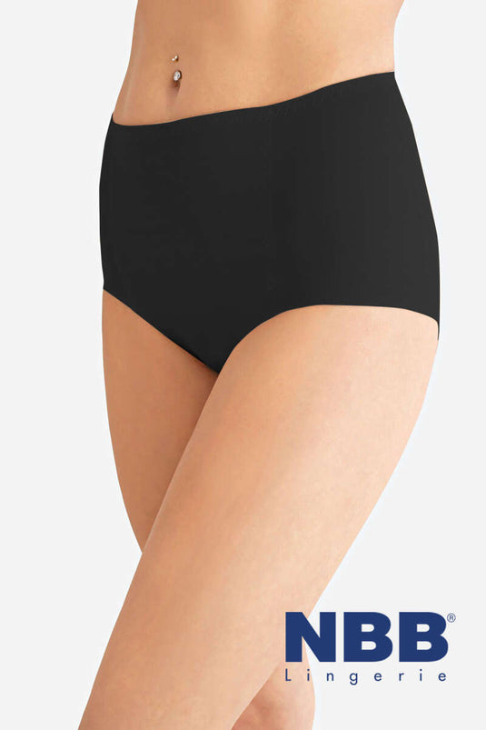 Corset noir NBB à taille haute découpée au laser