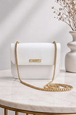 Sac À Main Femme Armé Style Neuf Blanc
