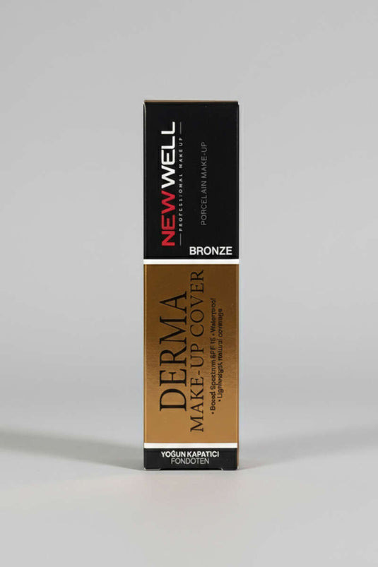 New Well Derma Make-Up Cover Foundation Bronze