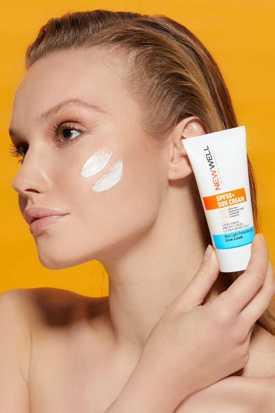 Crème solaire haute protection New Well SPF 50+