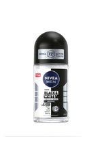 Nivea Men Black & White Invisible Original Déodorant Roll-on Homme 72 Heures 50 ml