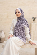 Collection Nora Châle À Motifs Beige