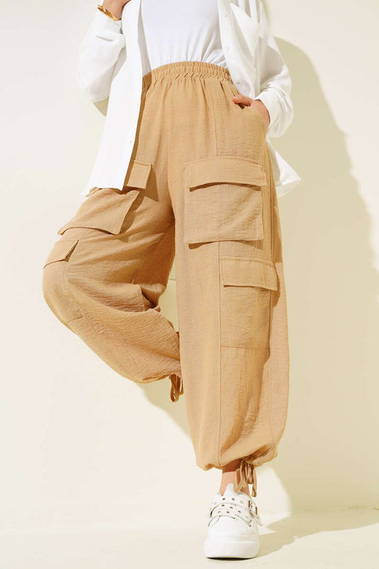 Pantalon Poche Cargo Avant Camel