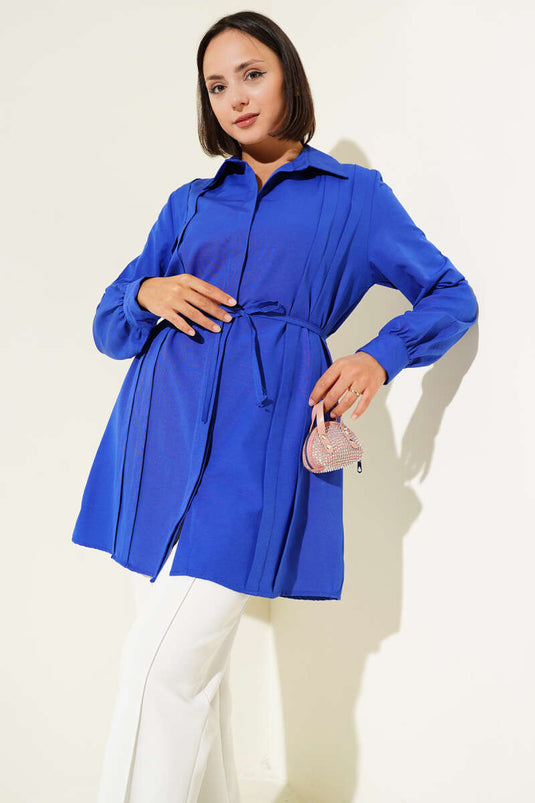 سترة أمامية بحزام من الحبل المدبب ساكسفون