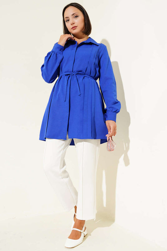 سترة أمامية بحزام من الحبل المدبب ساكسفون