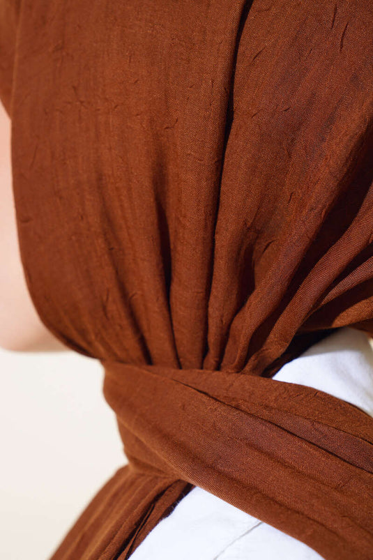 Châle Krash en bambou bio et café