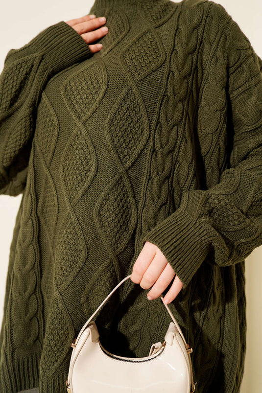 Knitted Sweater Khaki