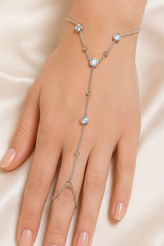 Oval Stone Şahmeran Silver