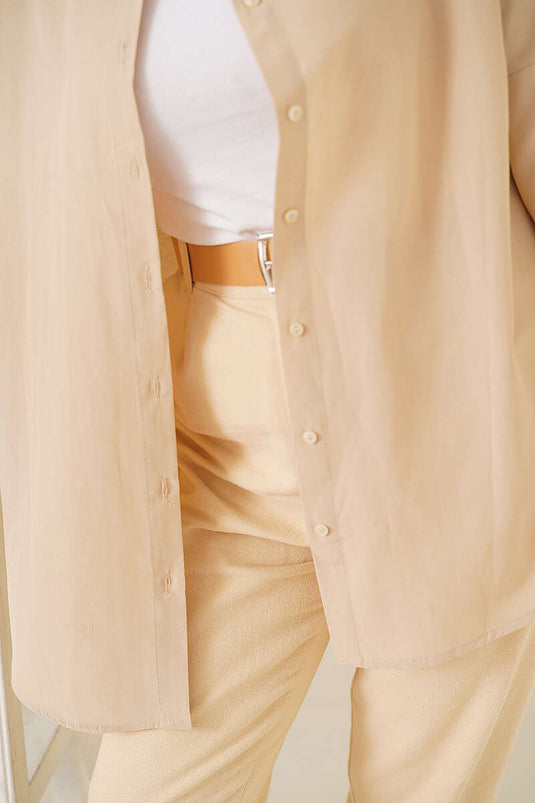 Oversized blouse Papaya