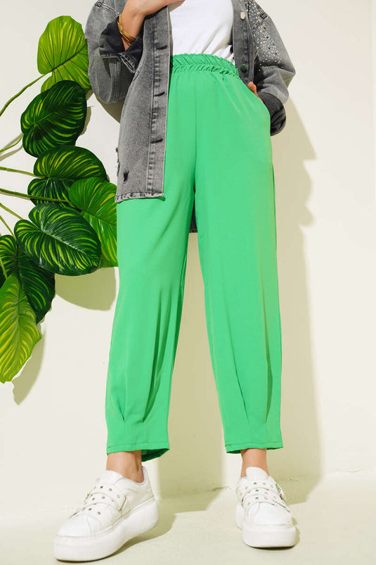 Pantalon Détail Plissé Benetton