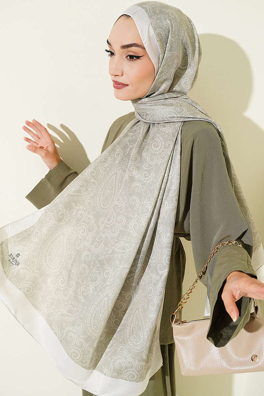 Paisley Motifli Soft Şal Nefti