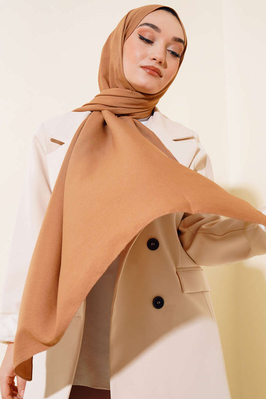 Châle en coton Cazz, série Soie, poil de chameau