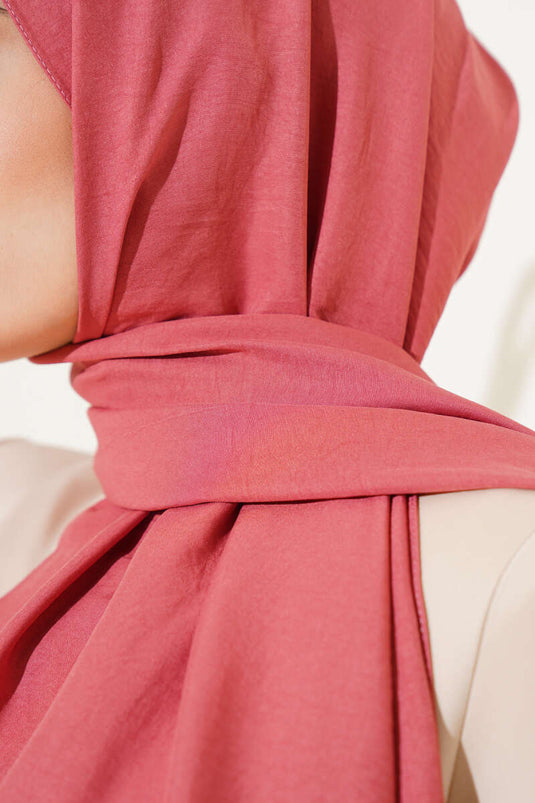 Silk Series Coral Pamuk Cazz Shawl