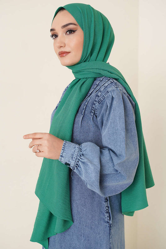 Cotton Cazz Schal Silk Series Grün
