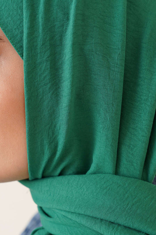 Cotton Cazz Schal Silk Series Grün