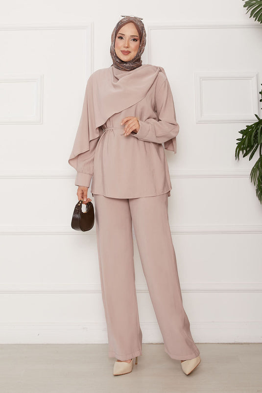 Costume deux pièces Cape Modal beige