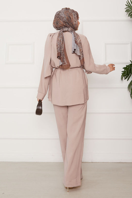 Costume deux pièces Cape Modal beige