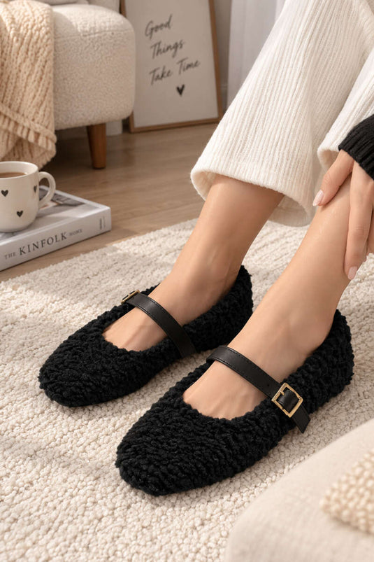 Peluş Babet Siyah