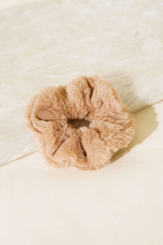 Vison à boucle élastique en peluche