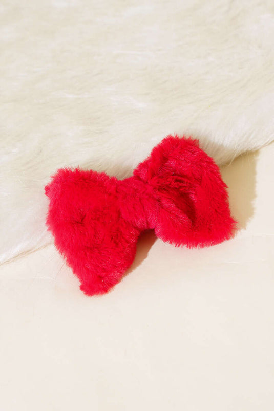 Boucle Automatique Peluche Rouge