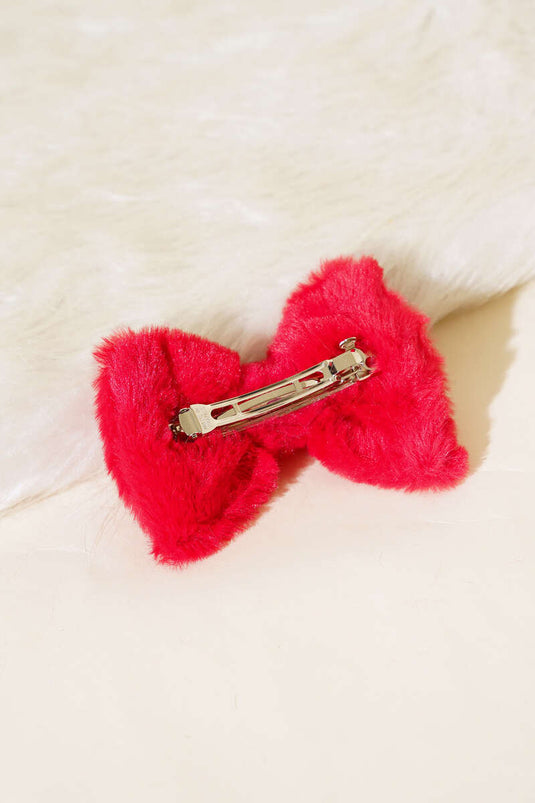 Boucle Automatique Peluche Rouge