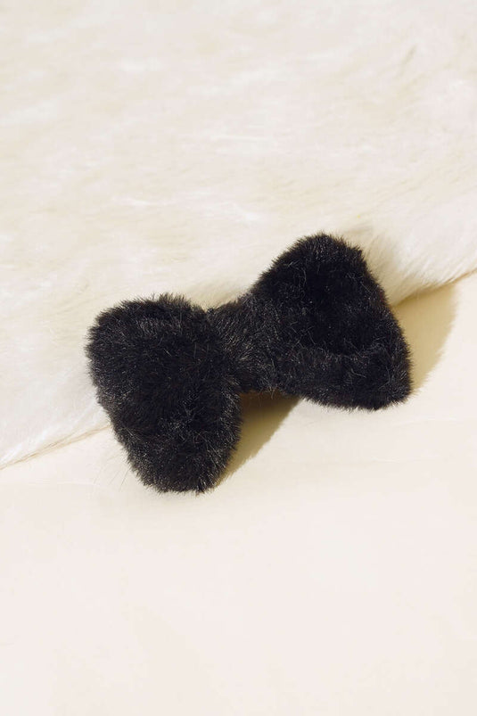 Boucle Automatique Peluche Noir