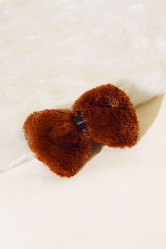 Boucle Automatique Peluche Marron