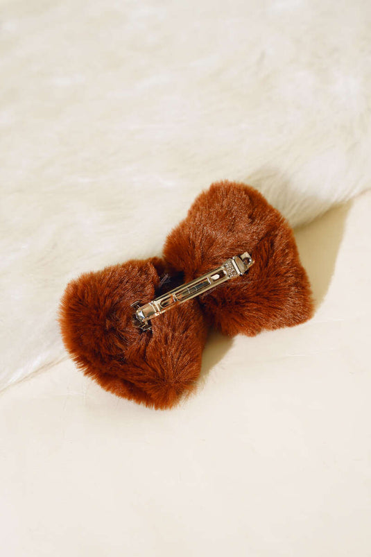 Boucle Automatique Peluche Marron