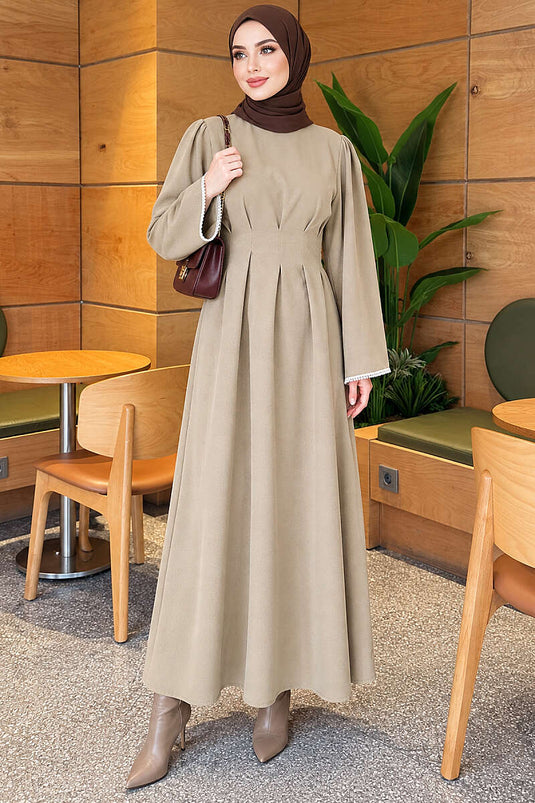 Vestido Con Encaje Y Brillantes Verde Turquesa