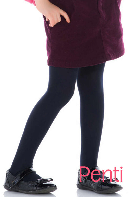 Collant Penti Micro 40 Den per ragazze 66 Blu navy