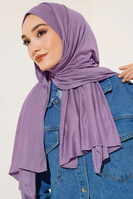 Penye Şal Lila - 39