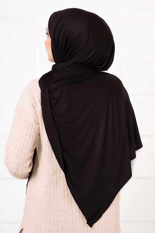 Combed Shawl Black