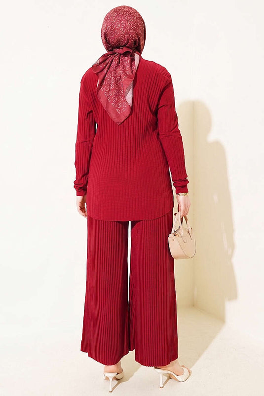 Ensemble double Piliseli Sandy Bordeaux