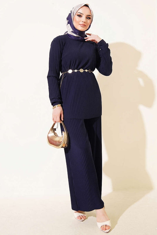 Piliseli Sandy Zweiteiliges Set Dunkelblau