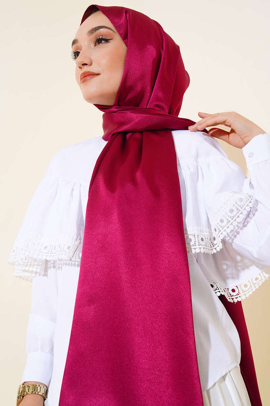 Pırlanta Abiye Şal Magenta