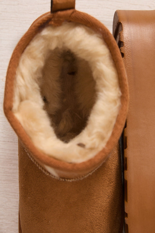 Platform Taban İçi Kürklü Bot Taba