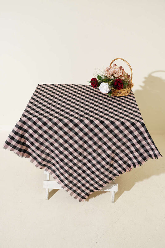 Manta de picnic de cuadros vichy en polvo