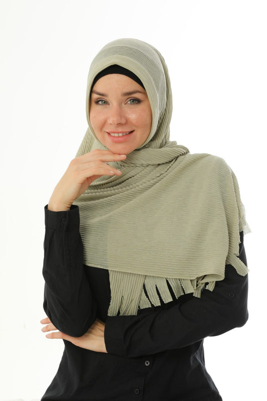 Practical Plisse Hijab