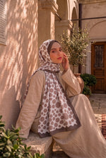 Série De Foulards À Pois En Rose Poudré Foncé