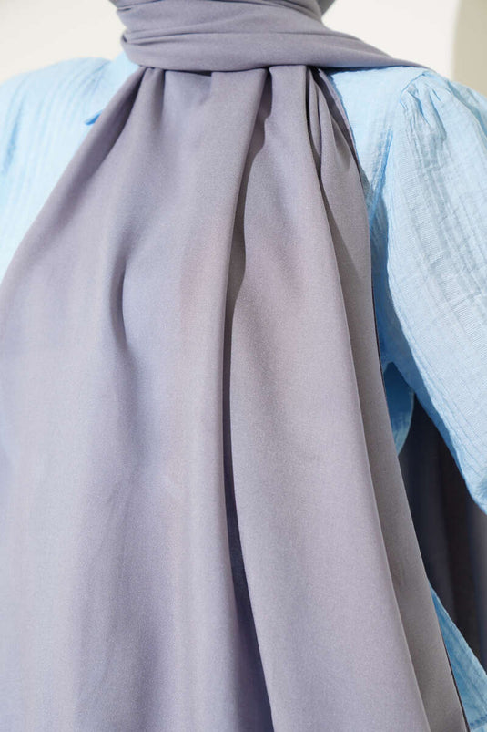 Châle Rami Naturel Gris -29