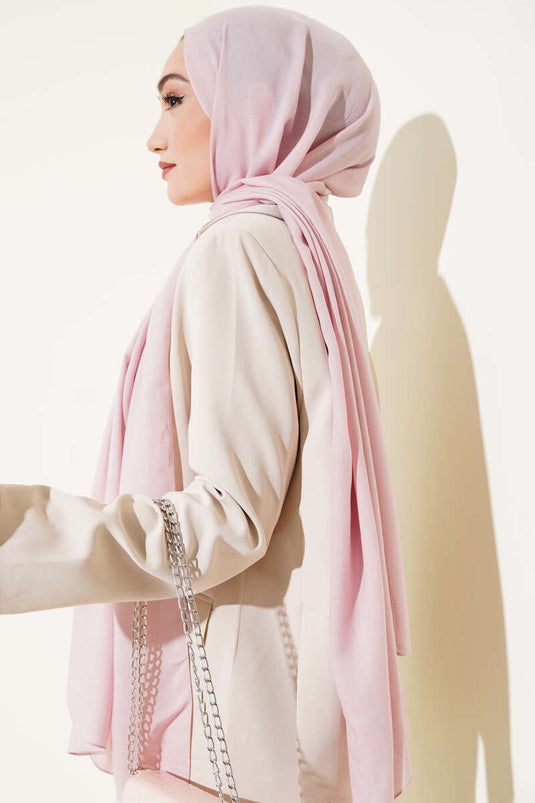 Ramie Naturel Shawl Powder -02