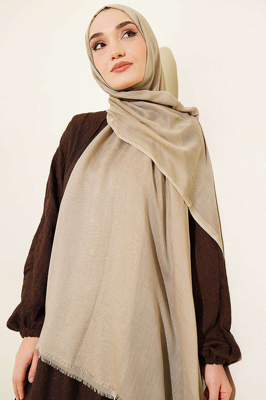 Rami Tencel Scarf in Olive Green