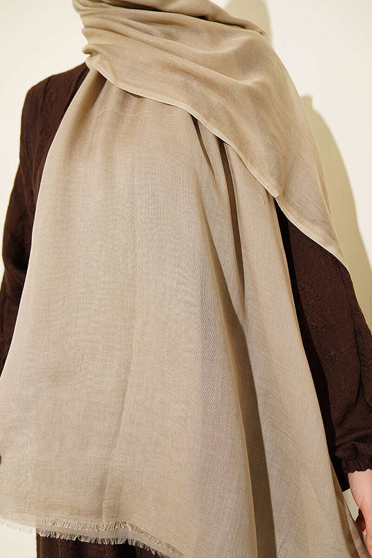 Rami Tencel Scarf in Olive Green