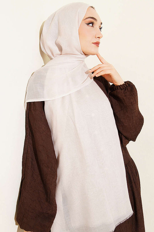 Rami Tencel Scarf Vanilla