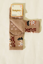 Chaussettes socquettes Latte à motif Relax avec barbe