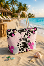 Sac de plage coloré à motifs -152