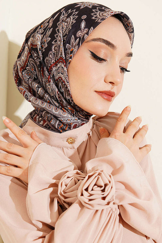وشاح ريترو ديزين أناقة فيزون