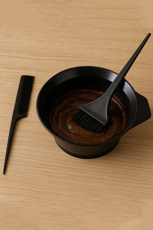 Hair Coloring Set Black