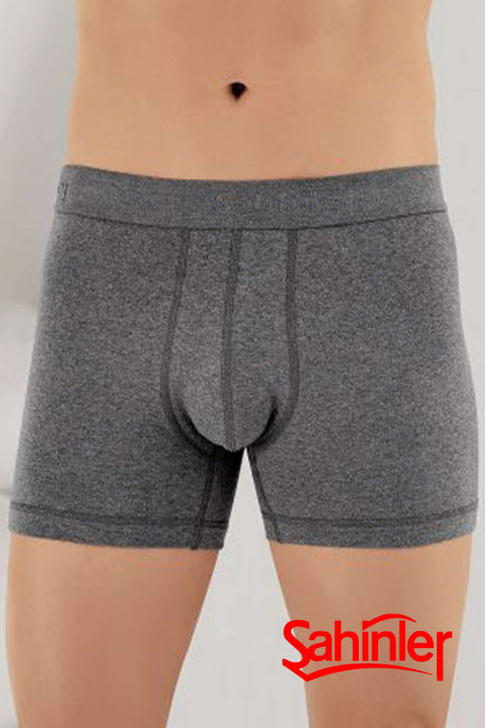 Şahinler Lycra Men's Boxer Dark Gray
