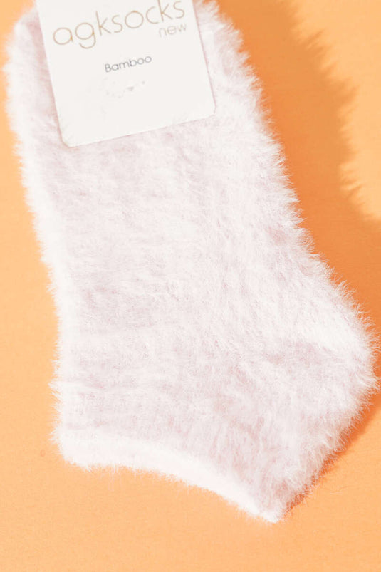 Sakallı Kadın Patik Çorap Pembe